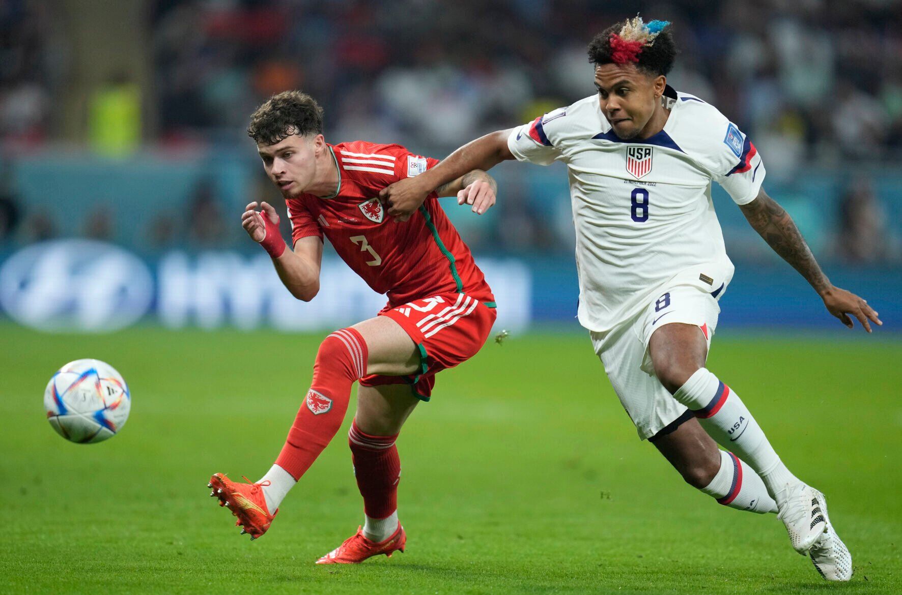APTOPIX WCup US Wales Soccer